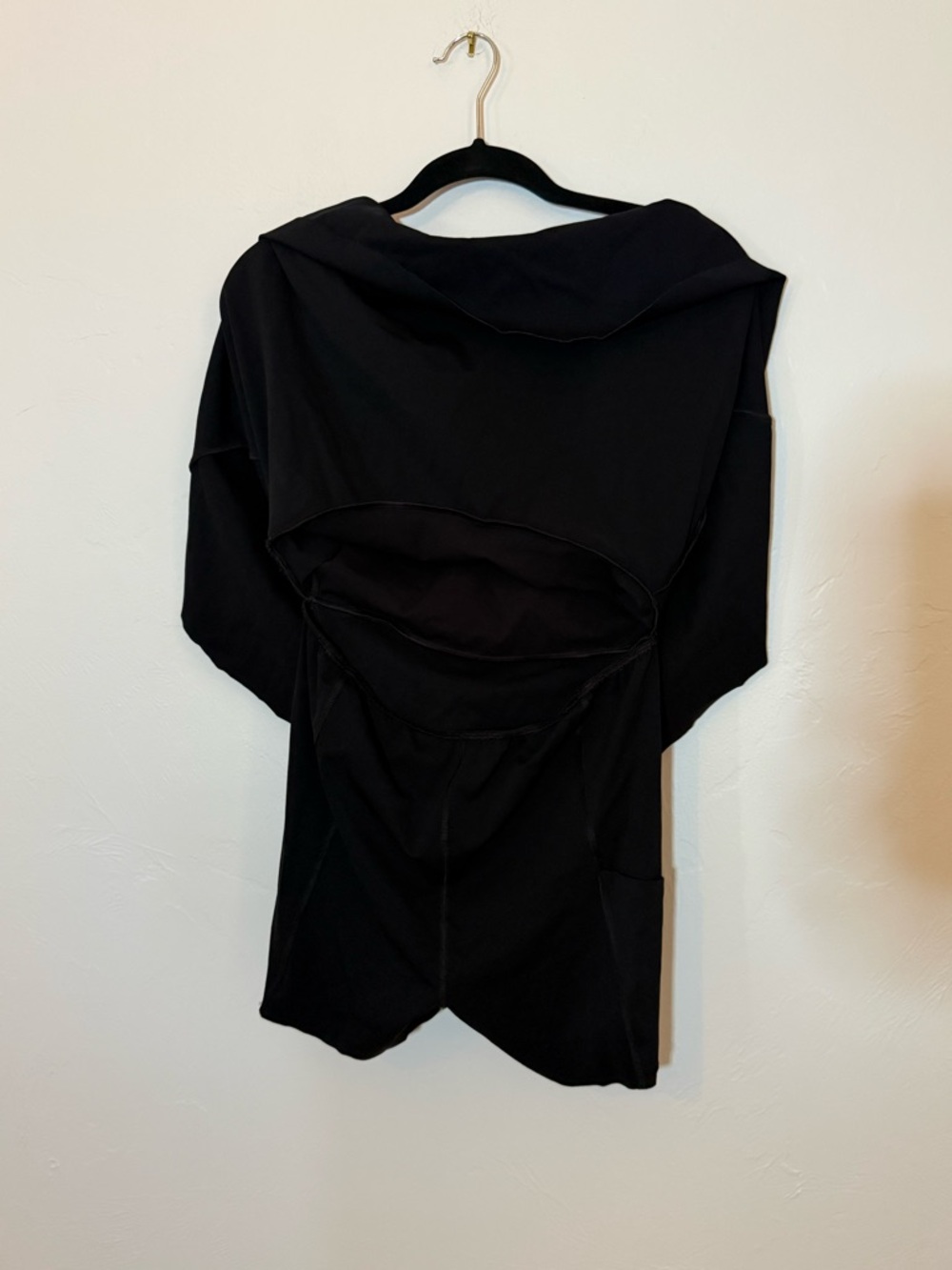 SPNAX | Black Square-Neck A-Line Sport Dress - Picture 8 of 9
